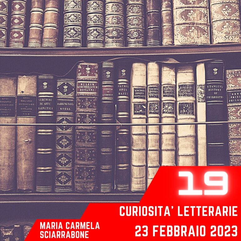 Curiosità Letterarie