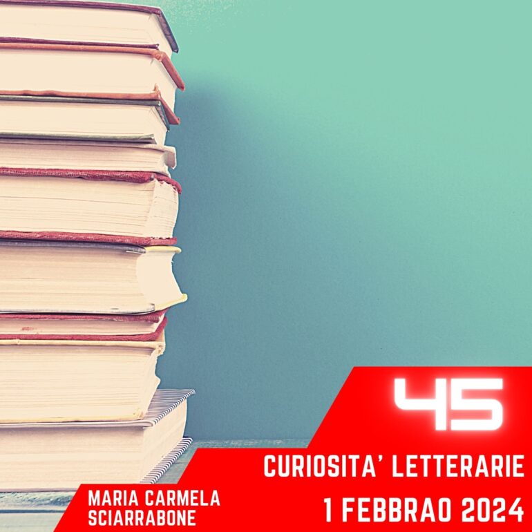 Curiosità Letterarie