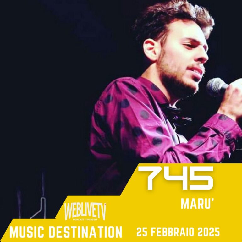Music Destination, Marù- 4 marzo 2025
