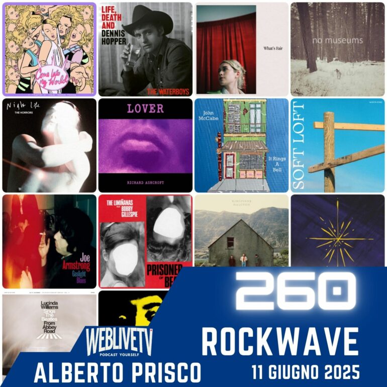 RockWave, puntata 260 - 11 giugno 2025