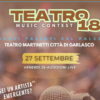 Teatro18 Music Contest, sabato 27 settembre al Teatro Martinetti di Garlasco