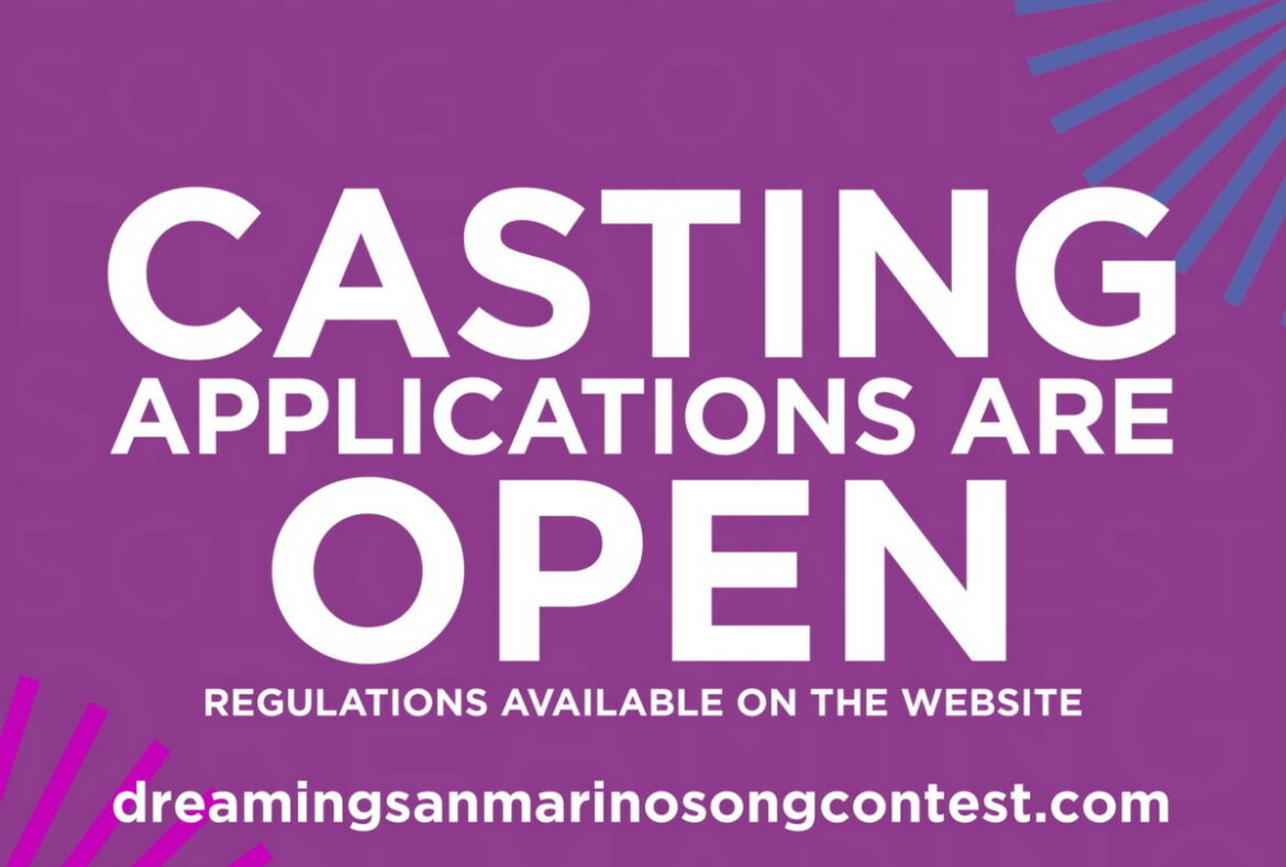 Al via le iscrizioni per la nuova edizione di Dreaming San Marino Song Contest
