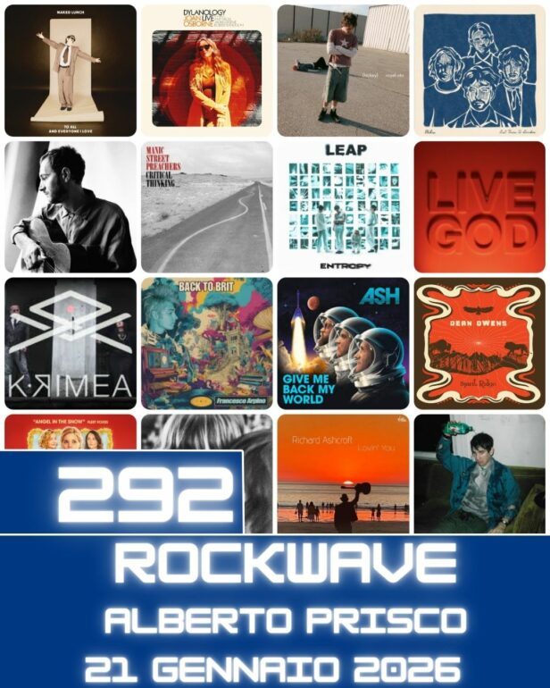 RockWave, puntata 292 - 21 gennaio 2026