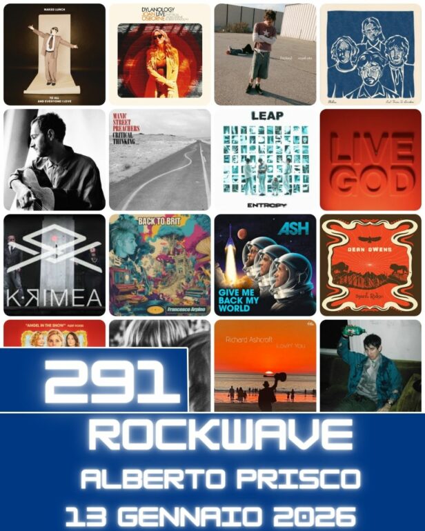 RockWave, puntata 291 - 14 gennaio 2026
