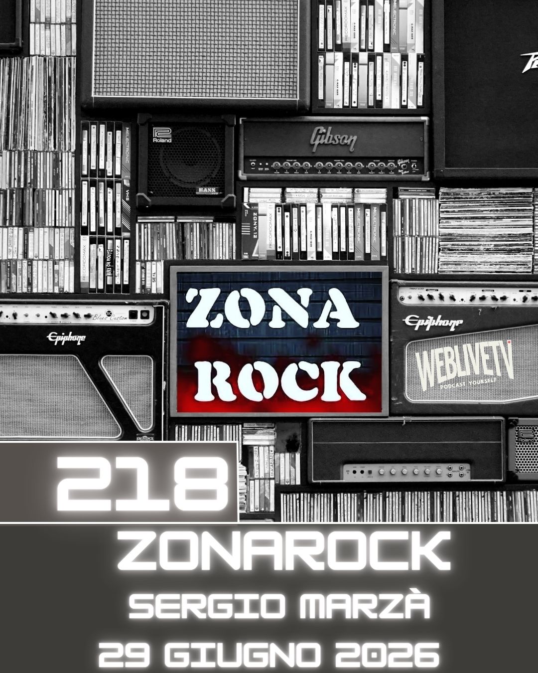 Zona Rock, puntata 218 – 29 giugno 2026
