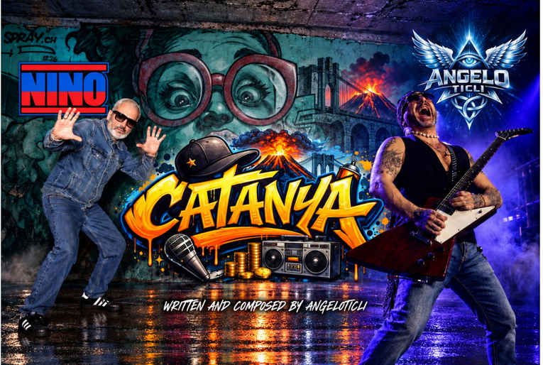 “CataNYA – From Sicily to the Street”, disponibile negli store e in radio il nuovo brano di Angelo Ticli e Nino